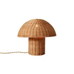 Halen Rattan Table Lamp (14")