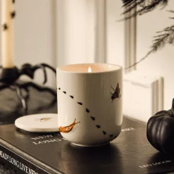 Halloween Antics Filled Candle - Smoky Moss