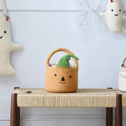 Halloween Felt Happy Pumpkin Treat Bucket