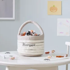 Halloween Felt Mummy Treat Bucket