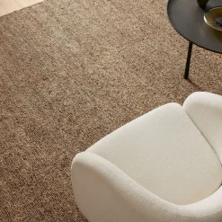 Handwoven Mini Loop Jute Rug