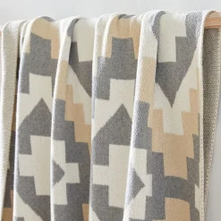Happy Habitat Recycled Cotton Throw - Kilim
