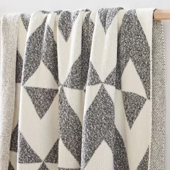 Happy Habitat Recycled Cotton Throw - Reversed Marled