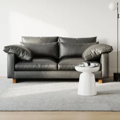 Harmony Leather Sofa (82")