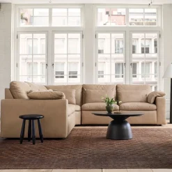 Harmony Modular Leather Reclining 5-Piece L-Shaped Sectional (116")