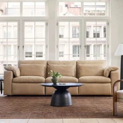 Harmony Modular Leather Reclining Sofa (84"–117")