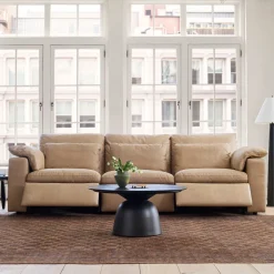 Harmony Modular Leather Reclining Sofa (84"–117")