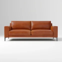 Harper Leather Sofa (76"–96")