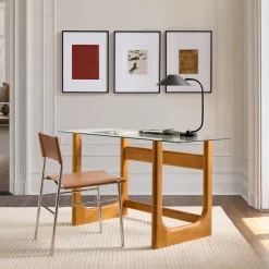 Harper Solid Wood Desk (56")
