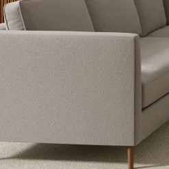 Harris Loft 3-Piece L-Shaped Sectional (105") - Wood Legs