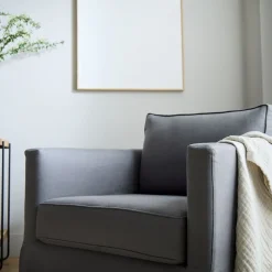 Harris Skirted Slipcover Chair