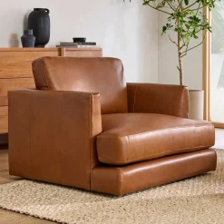 Haven Leather Chair and a Half