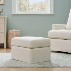 Haven Slipcover Ottoman