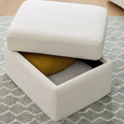 Haven Slipcover Ottoman