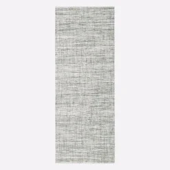 Heathered Basketweave Wool Rug