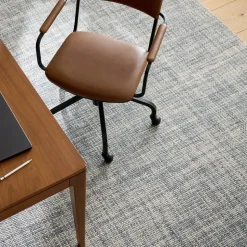Heathered Basketweave Wool Rug