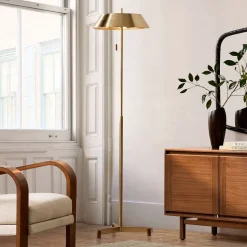 Hennings Metal Floor Lamp (62")