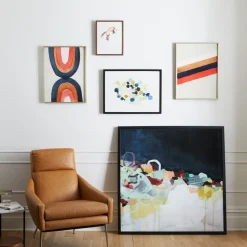 Hexagon Cluster II Framed Wall Art by Minted for West Elm