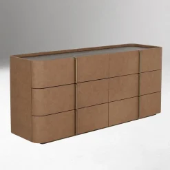 Hinsdale Vegan Leather Dresser (72")