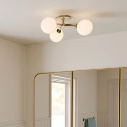 Holling 3-Light Flush Mount (15")