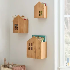 House Wall Pockets (Set of 3)