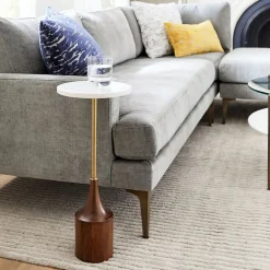 Hudson Marble Drink Table (9.5")