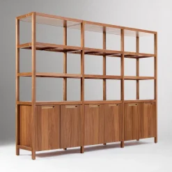 Hughes Tall Triple Wide Bookcase (99")