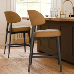 Hyde Leather Bar & Counter Stools