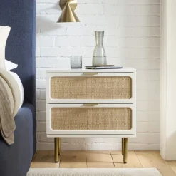 Ida Woven Nightstand (23")