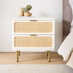 Ida Woven Nightstand (23")