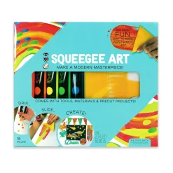 I Heart Art Squeegee Art