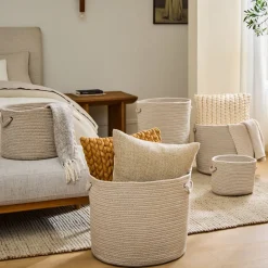Indoor/Outdoor Woven Baskets