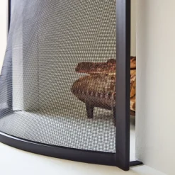 Industrial Fireplace Screen