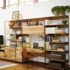 Industrial Modular Bookshelf (33")