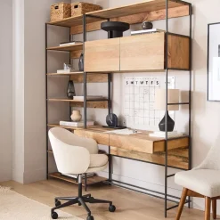 Industrial Modular Wall Desk (49")
