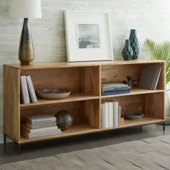 Industrial Open Storage Modular Bookcase (64") - ADA