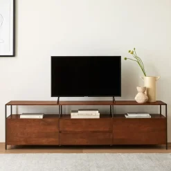 Industrial Storage Media Console (80"–96")