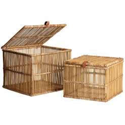 Irawaddy Rattan Baskets (Set of 2)
