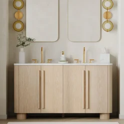 Isley Double Bathroom Vanity (60"–72")
