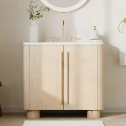 Isley Single Bathroom Vanity (24"–48")