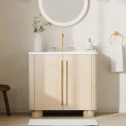 Isley Single Bathroom Vanity (24"–48")