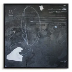 It's Never Just Black and White Framed Wall Art by Minted for West Elm