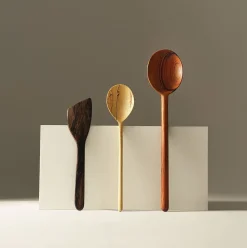 Itza Wood Hand-Carved Kitchen Utensils (Set of 3)
