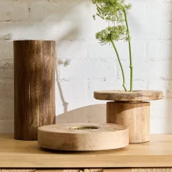 Ives Wood Vases