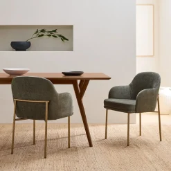 Jack Metal Dining Arm Chair