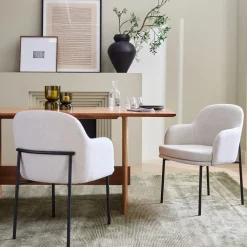 Jack Metal Dining Arm Chair