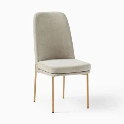 Jack Metal Frame High-Back Dining Chair