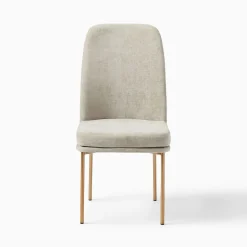 Jack Metal Frame High-Back Dining Chair