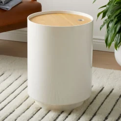Jasper Wood Lidded Baskets