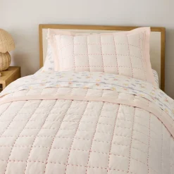 Jersey Grid Quilt & Shams